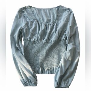 Elegant Light Green Women's Top